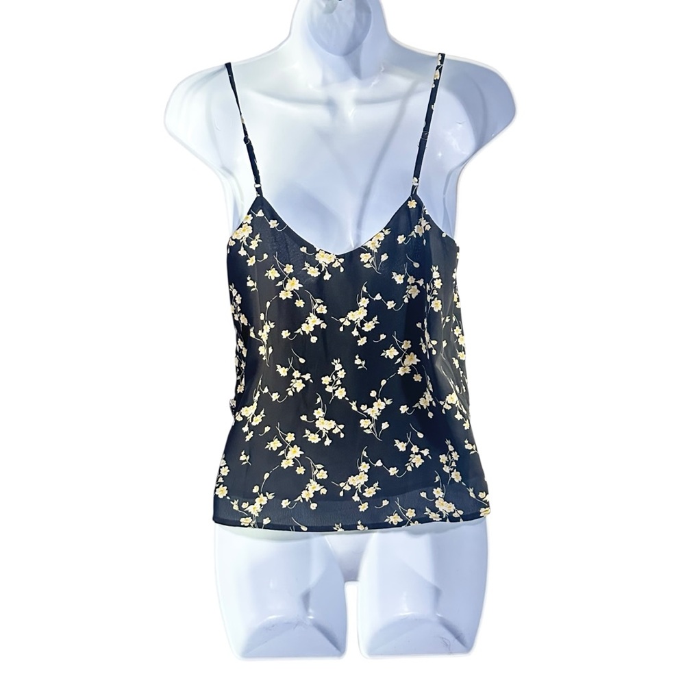 Heartloom Evelynn Lace Trim Floral Camisole Tank Top Size Small - NWT - Picture 4 of 7
